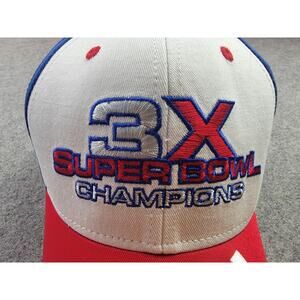 New York Giants Hat Cap Strap Back Mens NFL Super Bowl 3X Champions Reebok